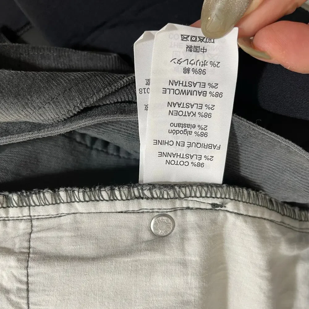 Vuori Men's Optimist 5 Pocket Corduroy Pants Sz 36